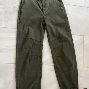 New Paige Denim Reid Jogger - Forester Green